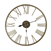 Extra Large Outdoor Wall Clock - Bronze