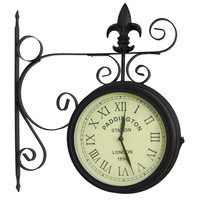 Garden Paddington 20cm Double Sided Wall Clock